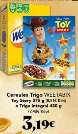 Gadis Weetabix Cereales Trigo Toy Story oferta