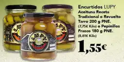 Gadis Lupy encurtidos aceituna receta tradicional o revuelto pepinillos oferta