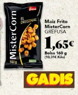 Gadis Grefusa maíz frito mistercorn oferta