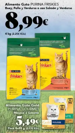 Gadis Purina Friskies Alimento Gato oferta
