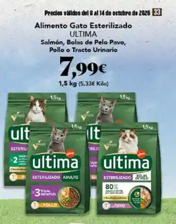 Gadis Ultima Alimento Gato Esterilizado oferta