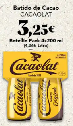Gadis Cacaolat Batido de Cacao oferta