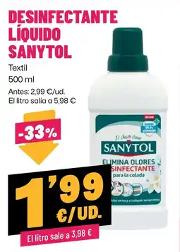 AhorraMas Sanytol desinfectante liquido oferta