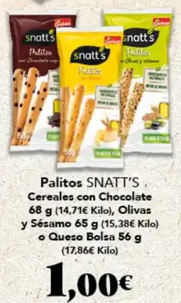 Gadis Palitos SNATT'S oferta