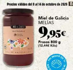 Gadis Melías miel de galicia oferta