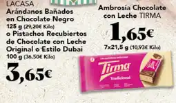 Gadis Tirma Ambrosía Chocolate con Leche oferta