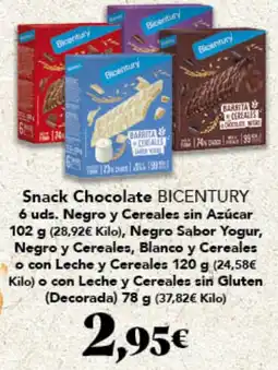 Gadis Snack Chocolate BICENTURY oferta