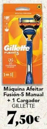 Gadis Gillette - maquina afeitar fusion-5 manual + 1 cargador oferta