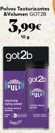 Gadis Got2b - polvos texturizantes & volumen oferta
