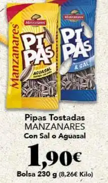 Gadis Castillo de manzanares - pipas tostadas oferta