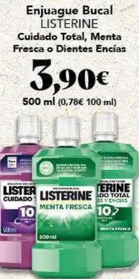 Gadis Listerine - enjuague bucal oferta