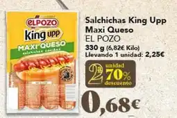 Gadis Elpozo - salchichas king upp maxi queso oferta