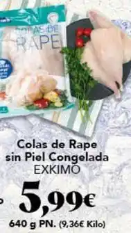 Gadis Exkimo - colas de rape sin piel congelada oferta