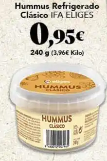 Gadis Ifa eliges - hummus refrigerado clasico oferta