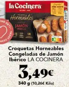 Gadis La cocinera - croquetas horneables congeladas de jamon iberico oferta