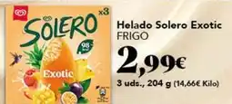 Gadis Frigo - helado solero exotic oferta