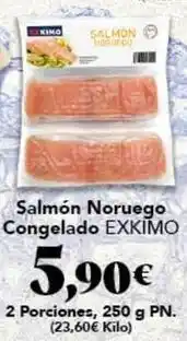 Gadis Exkimo - salmón noruego congelado oferta