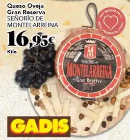 Gadis Señorío de montelareina - queso oveja gran reserva oferta