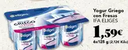 Gadis Ifa eliges - yogur griego con fresas oferta