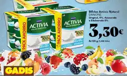Gadis Danone - bifidus activia natural oferta