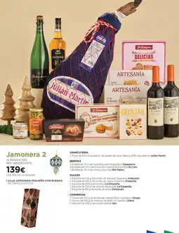 El Corte Inglés 100 pipers - jamonera 2 oferta