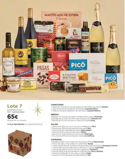 El Corte Inglés Lote 7 oferta