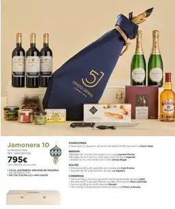 El Corte Inglés Paco lafuente - jamonera 10 oferta