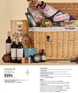 El Corte Inglés Sánchez romero carvajal - cesta 9 oferta