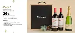 El Corte Inglés Brut - bebidas, 1 caja para a botallas, bebidas, 1 caja oferta