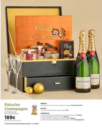 Lacasa - estuche champagne