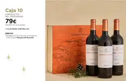El Corte Inglés Marqués de murrieta - 1 caja para 3 botellas bebidas, marqueta de huvieres oferta