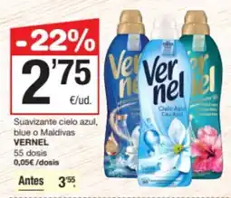 SPAR Fragadis Vernel suavizante cielo azul, blue o Maldivas oferta