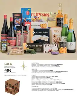 El Corte Inglés River - la parure etiqueta oferta