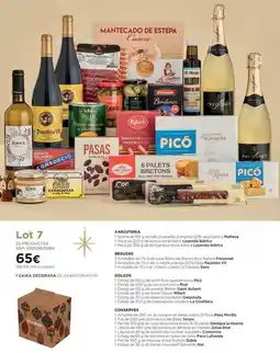 El Corte Inglés Mantecado de estepa oferta