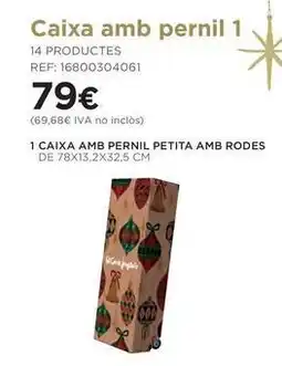 El Corte Inglés Caixa amb pernil 1 oferta