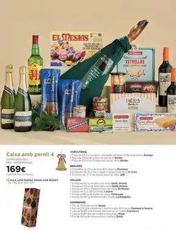 El Corte Inglés Serpis - caixa amb pernil 4 oferta