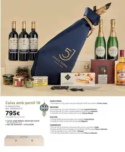 El Corte Inglés Laurent perrier - caixa amb pernil 10 oferta