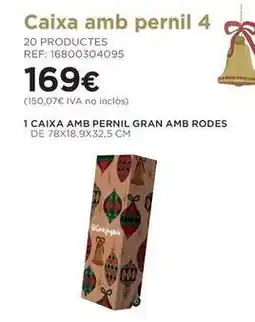 El Corte Inglés Caixa amb pernil 4 oferta