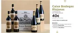 El Corte Inglés Origen - caixa bodegas riojanas oferta