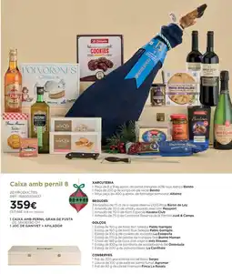 El Corte Inglés Benito - caixa amb pernil 8 oferta