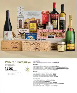 El Corte Inglés Jardins - 1 catel, panera 1 catalunya oferta