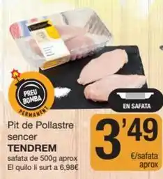 SPAR Fragadis Tendrem - pit de pollastre sencer oferta