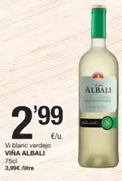 SPAR Fragadis Viña albali - vi blanc verdejo oferta