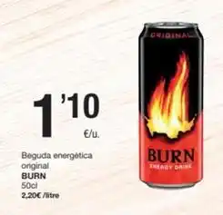SPAR Fragadis Burn - beguda energètica original oferta