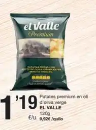 SPAR Fragadis El valle - patates premium en oli d'oliva verge oferta