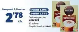 SPAR Fragadis Nescafé - cafè cappuccino oferta