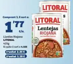 SPAR Fragadis Litoral - llentias riojana oferta