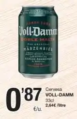 SPAR Fragadis Voll-damm - cervesa oferta