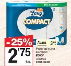 SPAR Fragadis Foxy - paper de cuina compact oferta