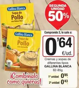 SPAR Fragadis Gallina blanca - cremas y sopas dediferentes tipos oferta